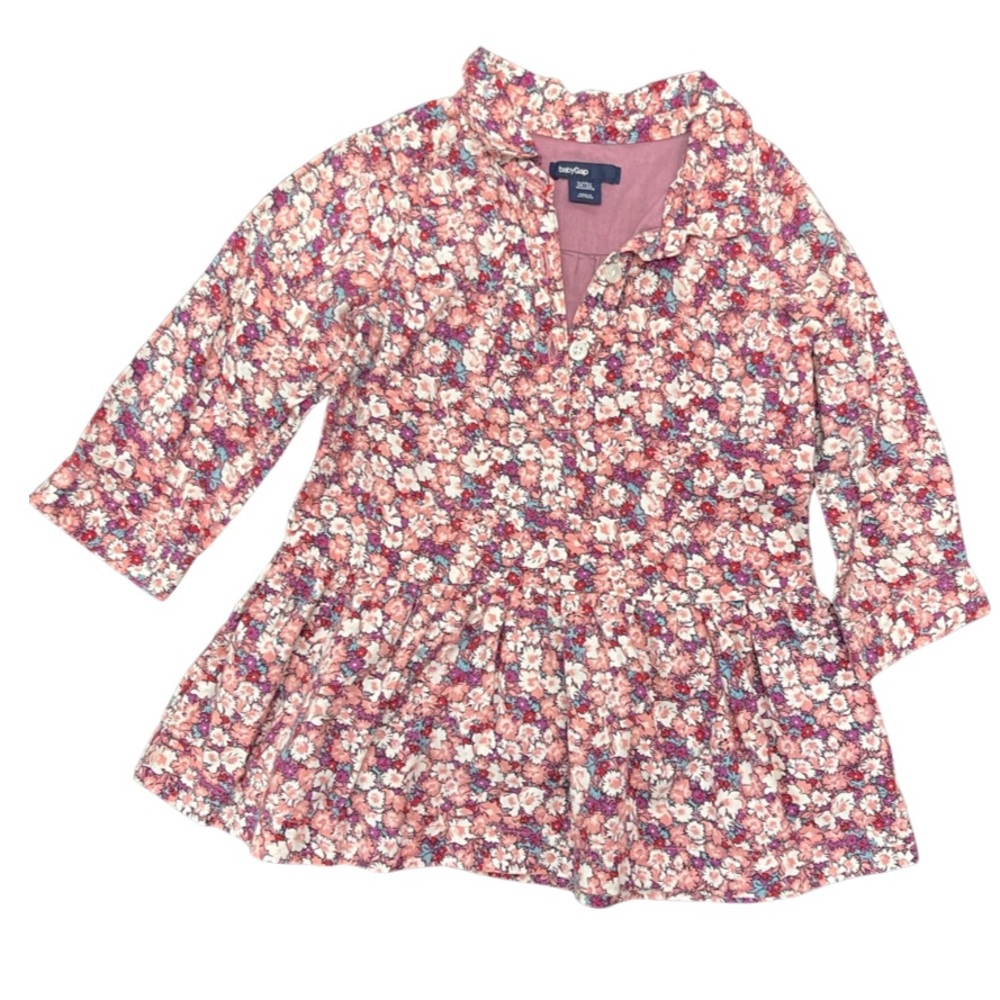 Kids Baby Gap flowers top 18-24 months